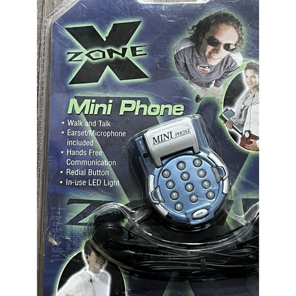 vtg Cyber Gear Mini Phone New in Factory Sealed Housing with Earset & Microphone - Picture 2 of 7